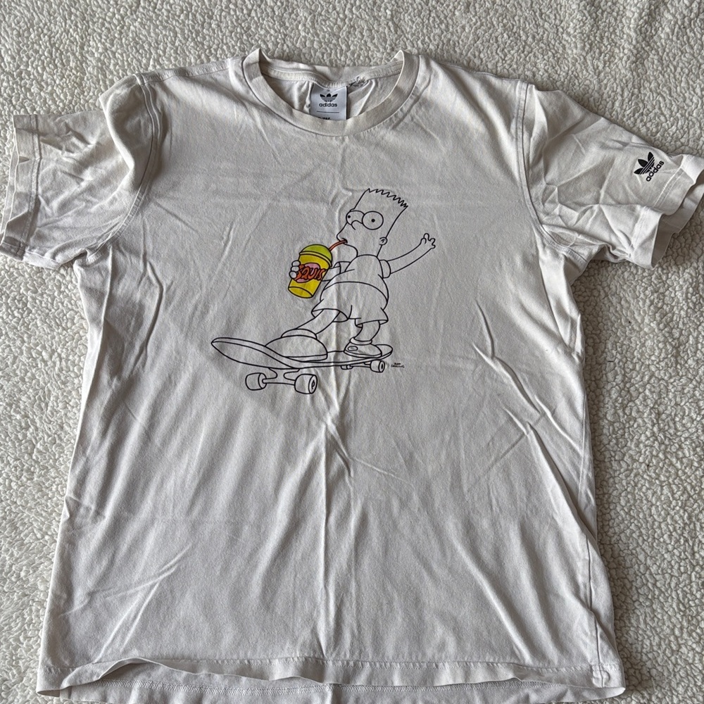 Adidas x The Simpsons BART Simpsons tshirt